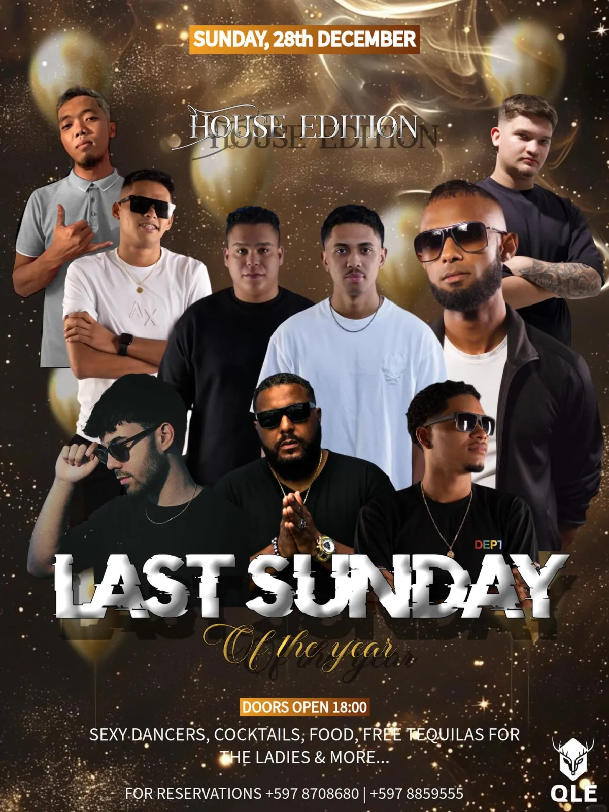 Flyer van Last Sunday of the Year bij QLE