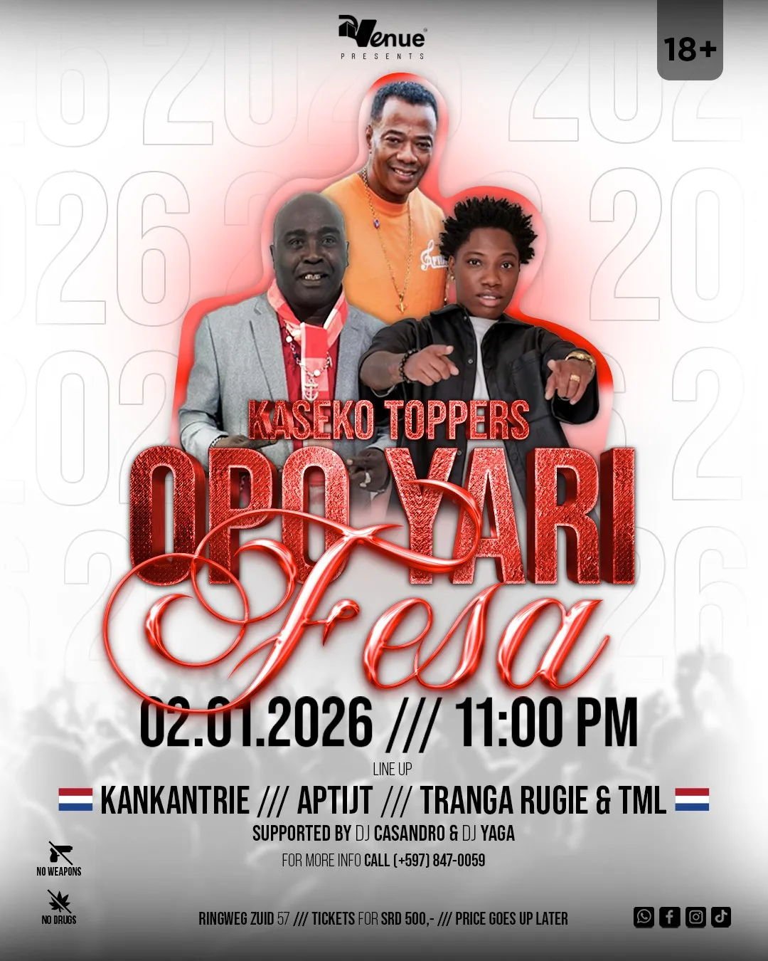 Flyer of Opo Yari Fesa at D Venue