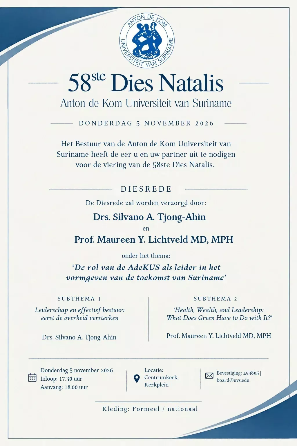 58ste Dies Natalis