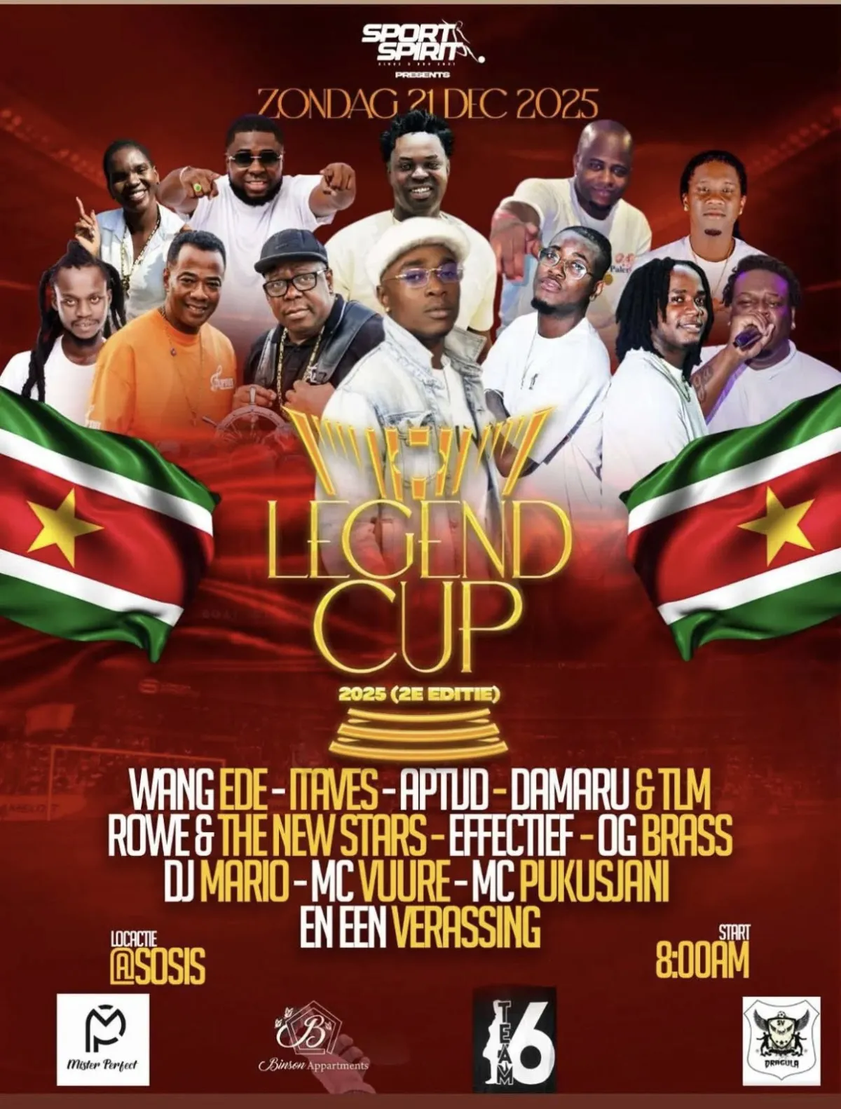 Flyer of Legend Cup 2025 (2e Editie) at Sosis