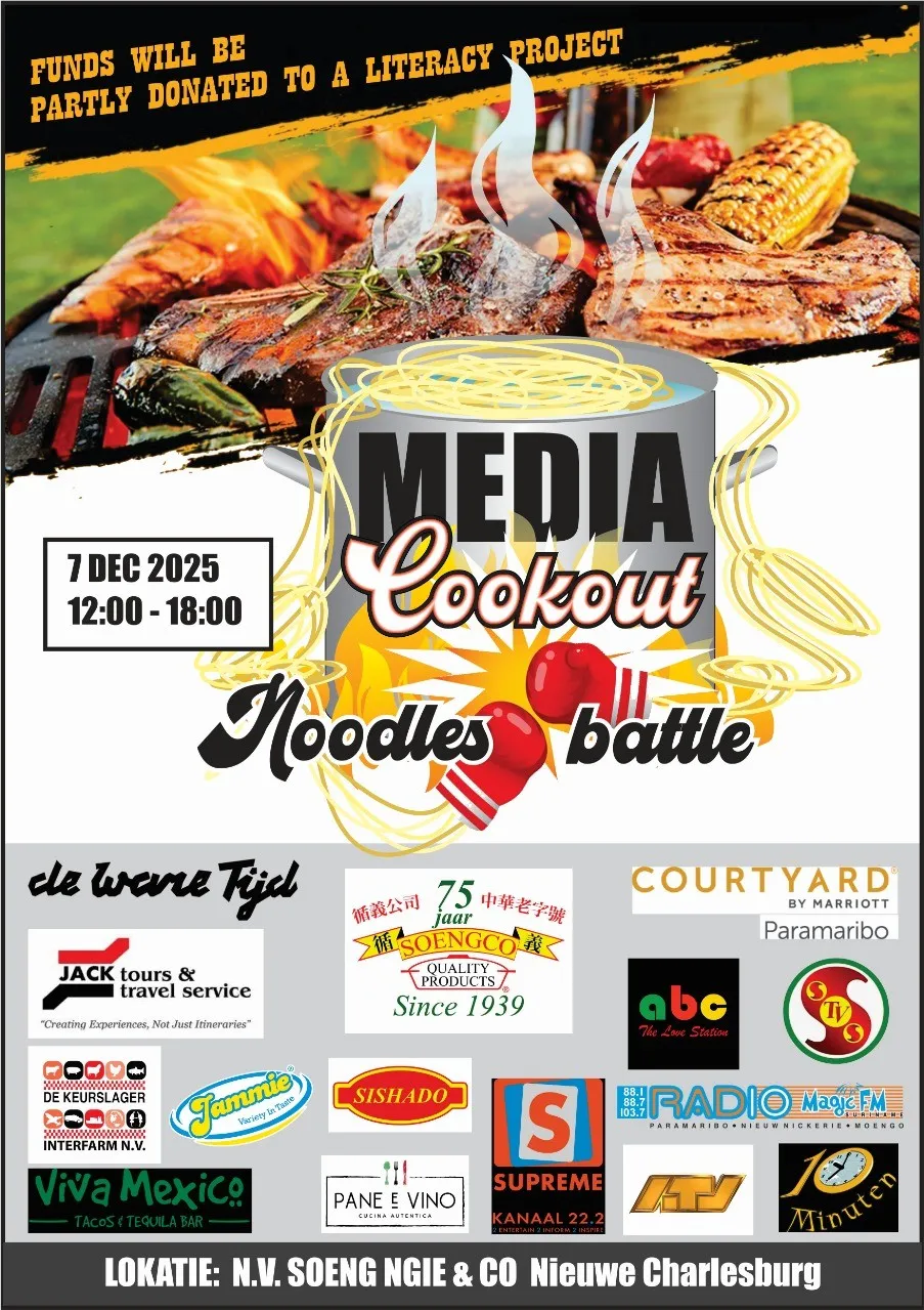 Flyer of Media Cookout Noodles Battle at Soeng Ngie & Co