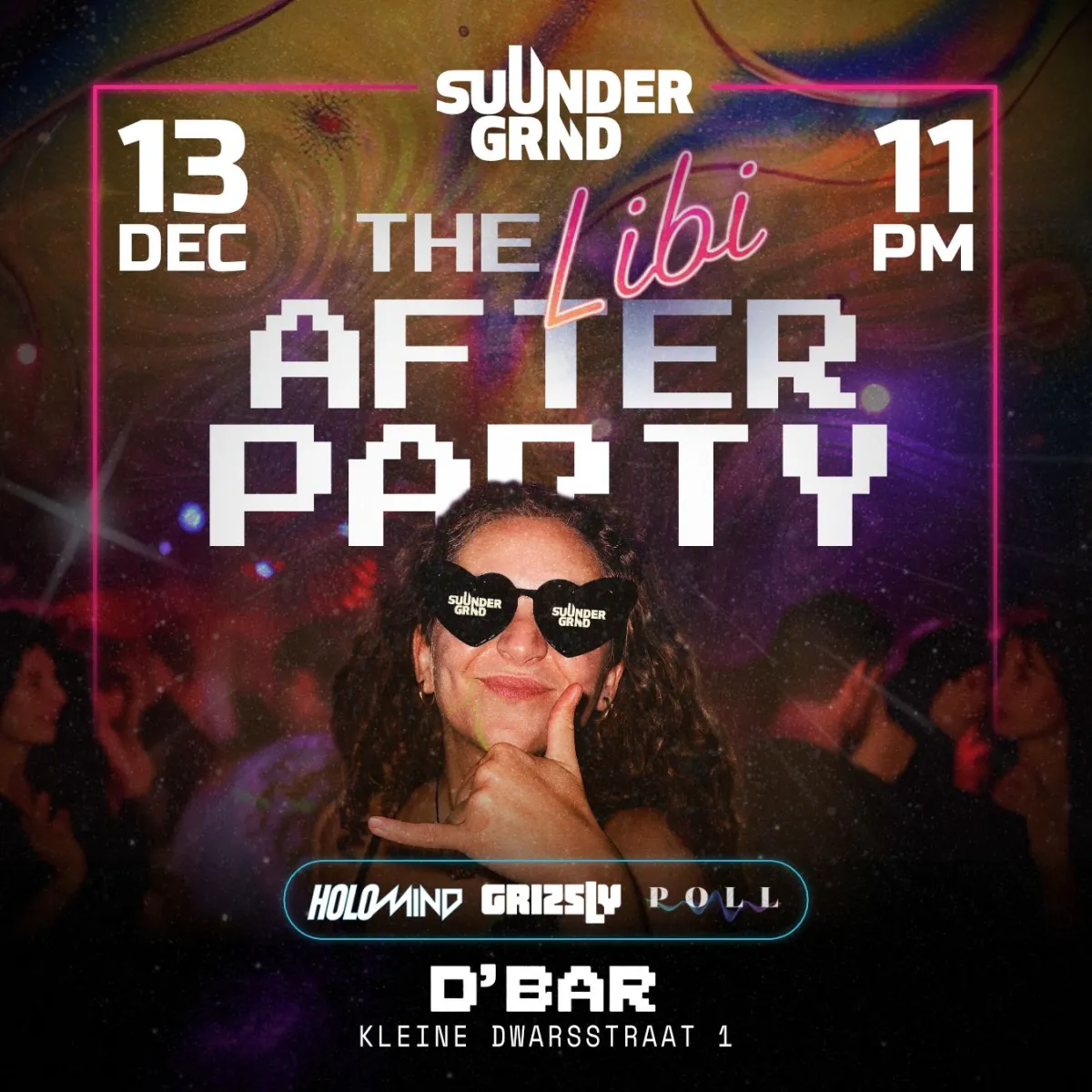 Flyer van The Libi After Party bij D'Bar