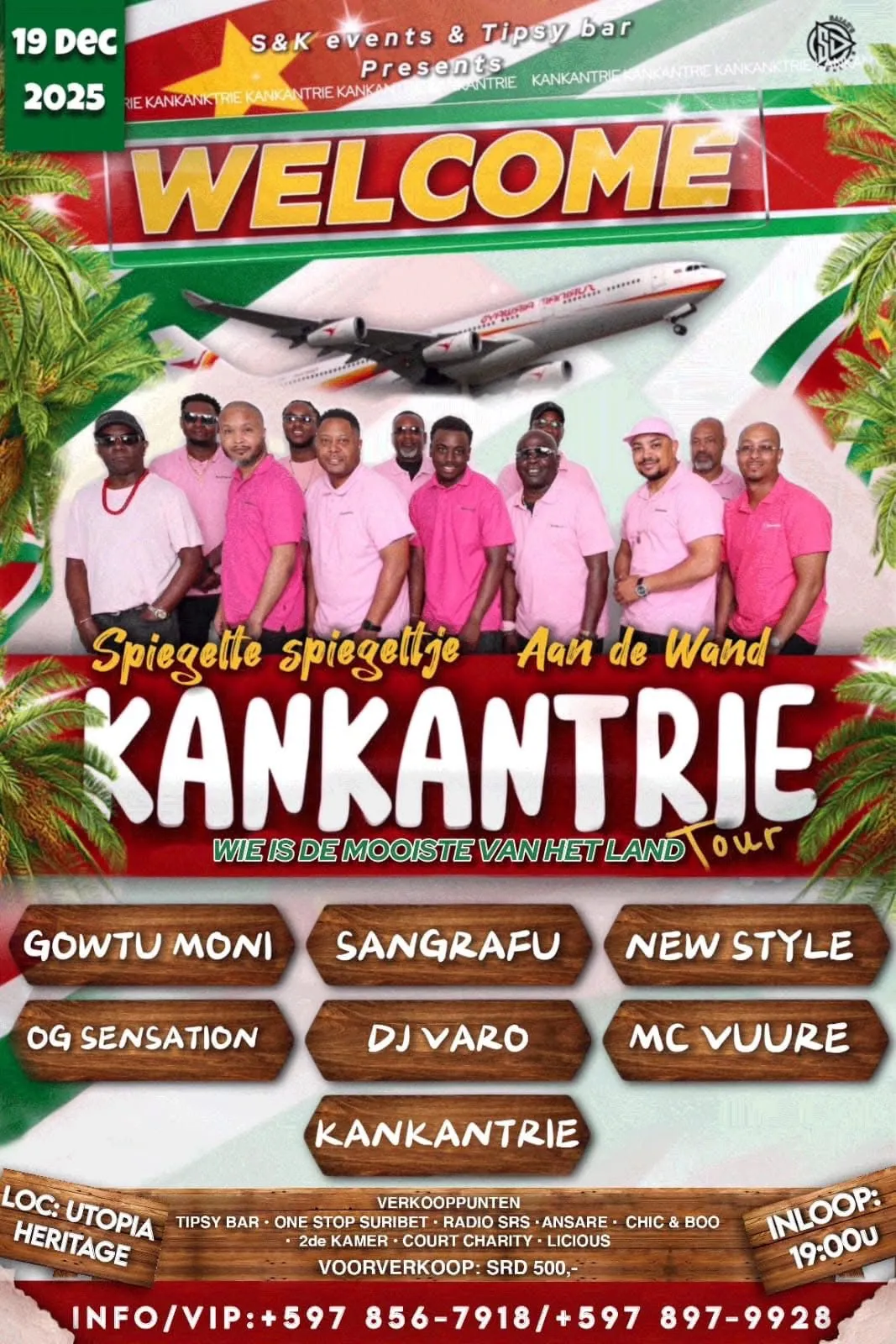 Flyer van Welcome Kankantrie bij Utopia Heritage