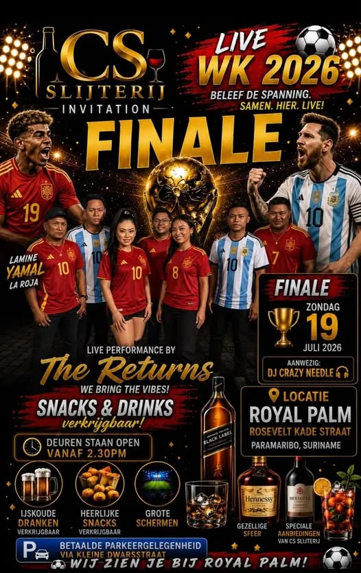 Flyer of WK 2026 FINALE at Royal Palm