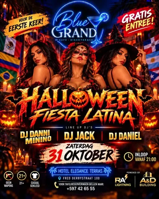 Halloween Fiesta Latina