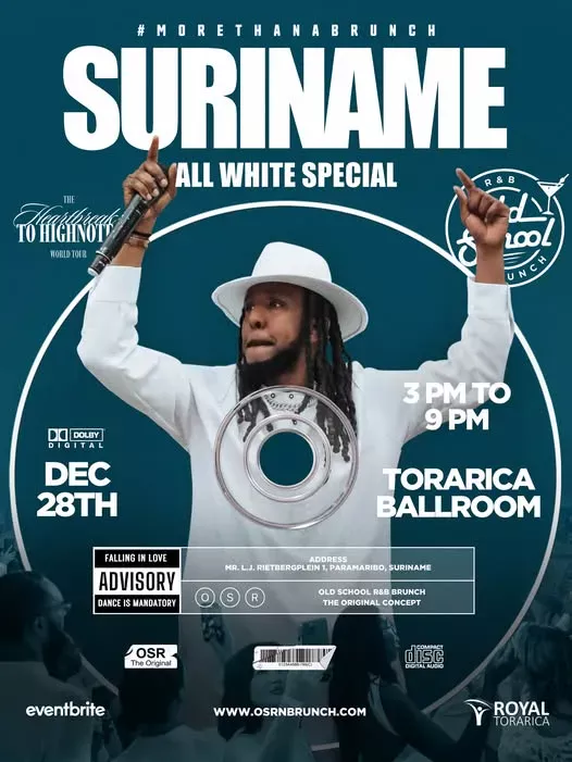 SURINAME ALL WHITE SPECIAL
