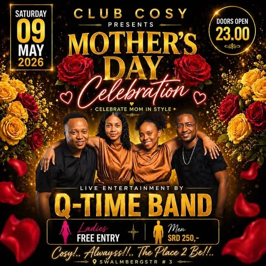 Flyer van MOTHER'S DAY Celebration bij Club Cosy
