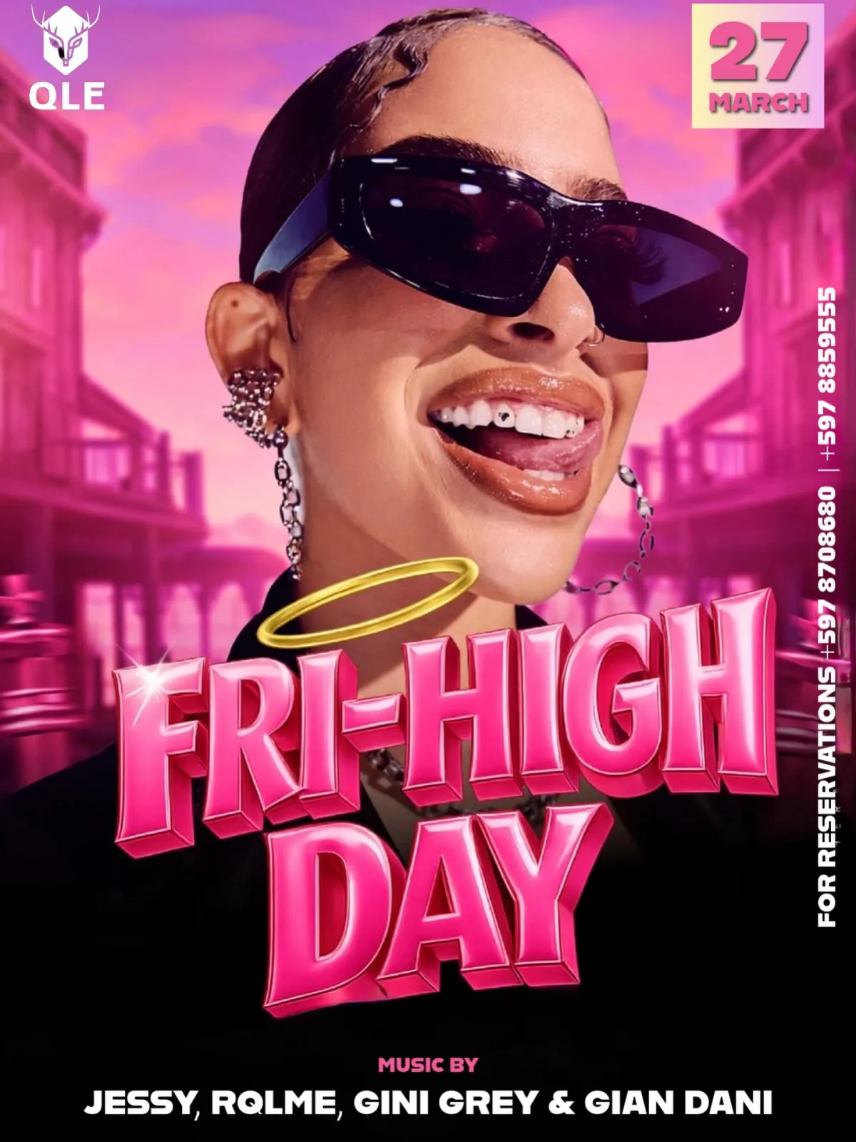 Flyer van FRI-HIGH DAY bij QLE