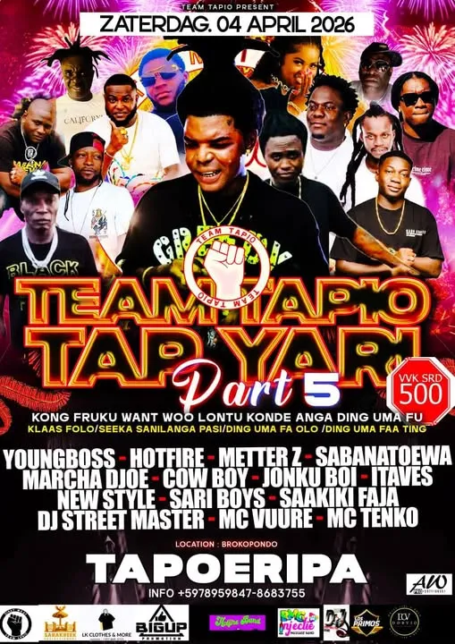 Flyer of TEAM TAPIO TAP YARI Part 5 at Tapoeripa