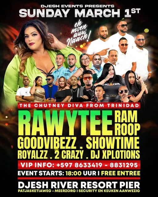 Flyer of DJesh Events Presents: Rawytee at Djesh River Resort Pier