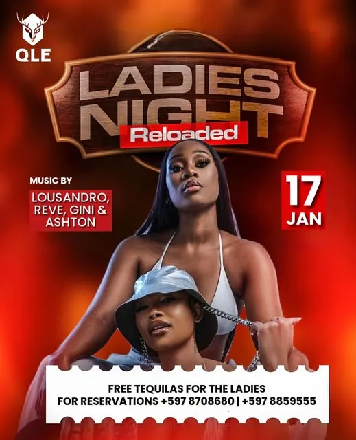 Flyer of Ladies Night Reloaded at QLE