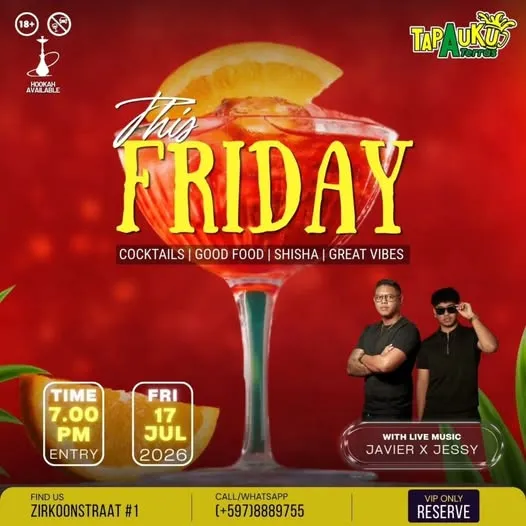 Flyer van This Friday bij Tap A Uku