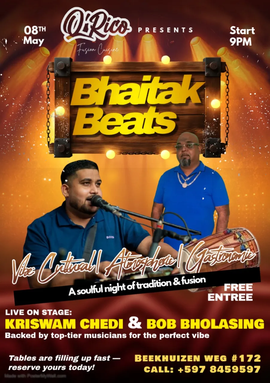Flyer van Bhaitak Beats bij Q'Rico