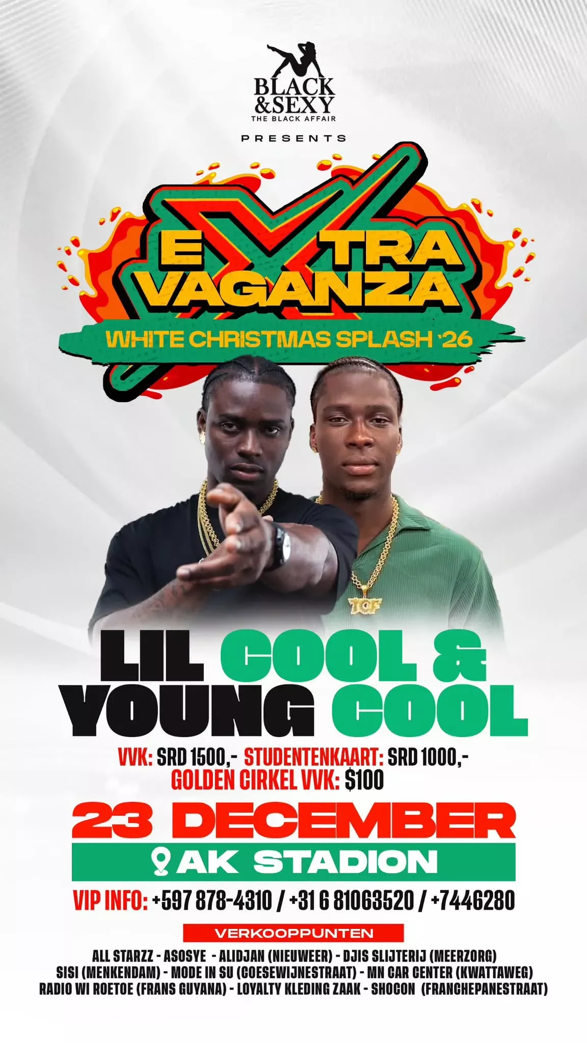 EXTRAVAGANZA WHITE CHRISTMAS SPLASH '26