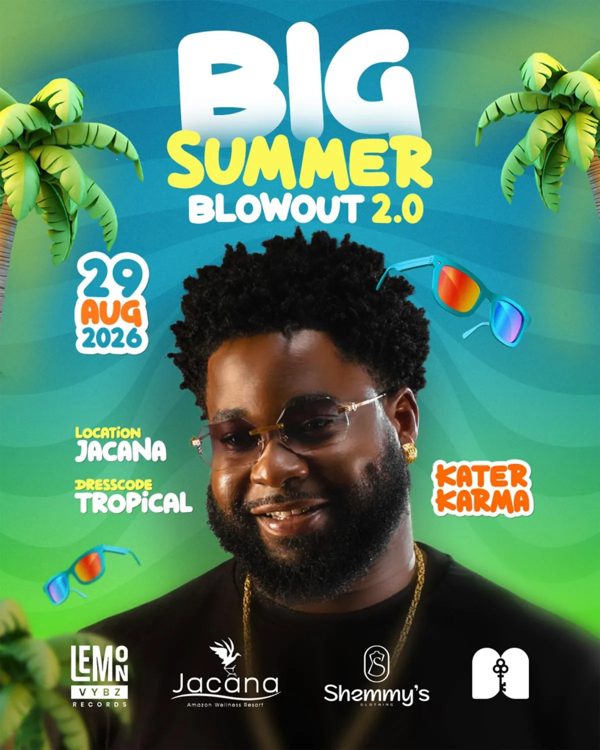 Flyer van BIG SUMMER BLOWOUT 2.0 bij Jacana Amazon Wellness Resort