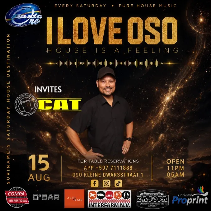 Flyer of I LOVE OSO at D'Bar Upstairs