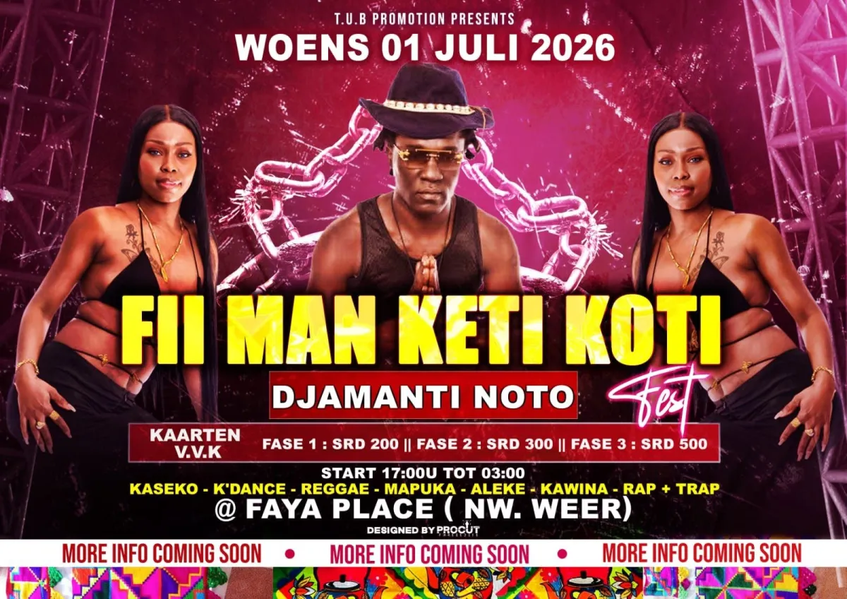 Flyer of FII MAN KETI KOTI at Faya Bar Place