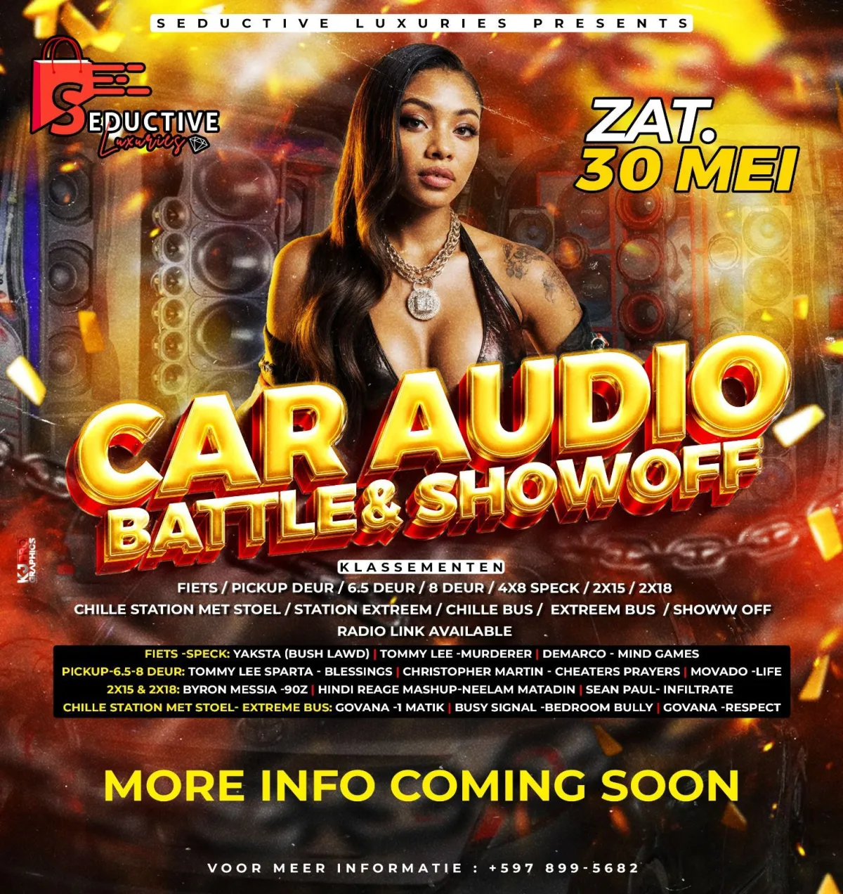 Flyer of CAR AUDIO BATTLE & SHOWOFF at null