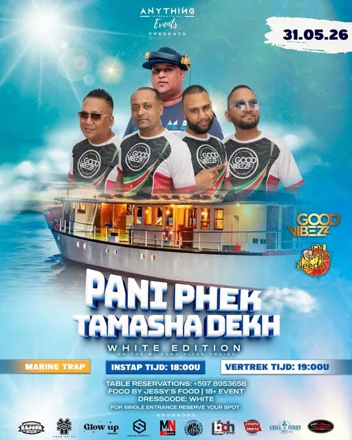 Flyer van PANI PHEK TAMASHADEKH - WHITE EDITION bij Marine Trap