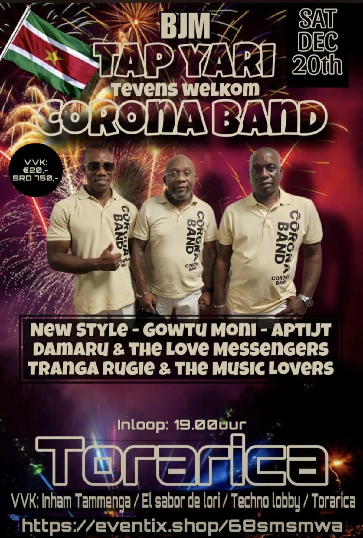 Flyer of BJM Tap Yari at Torarica
